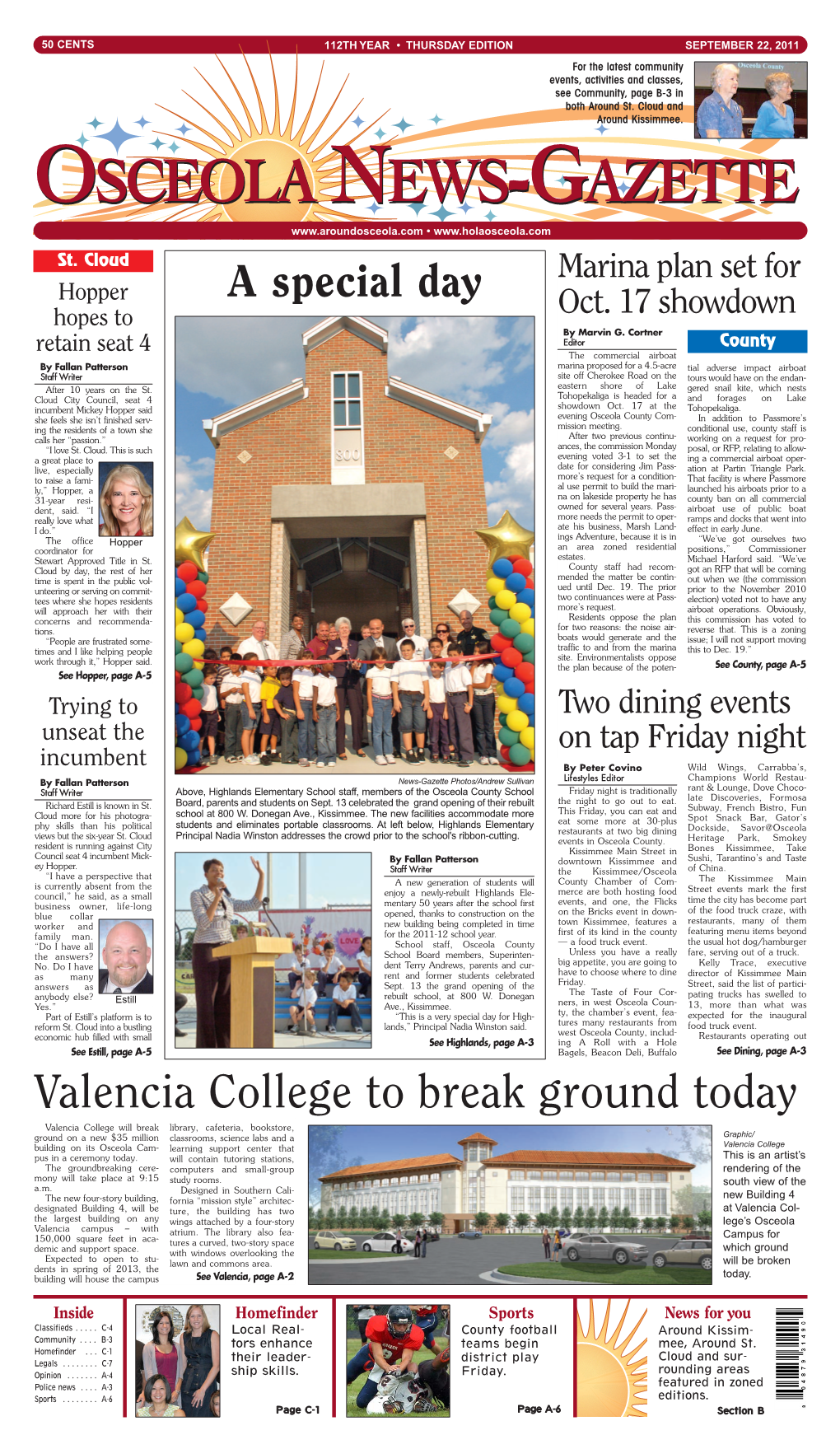 Valencia College to Break Ground Today