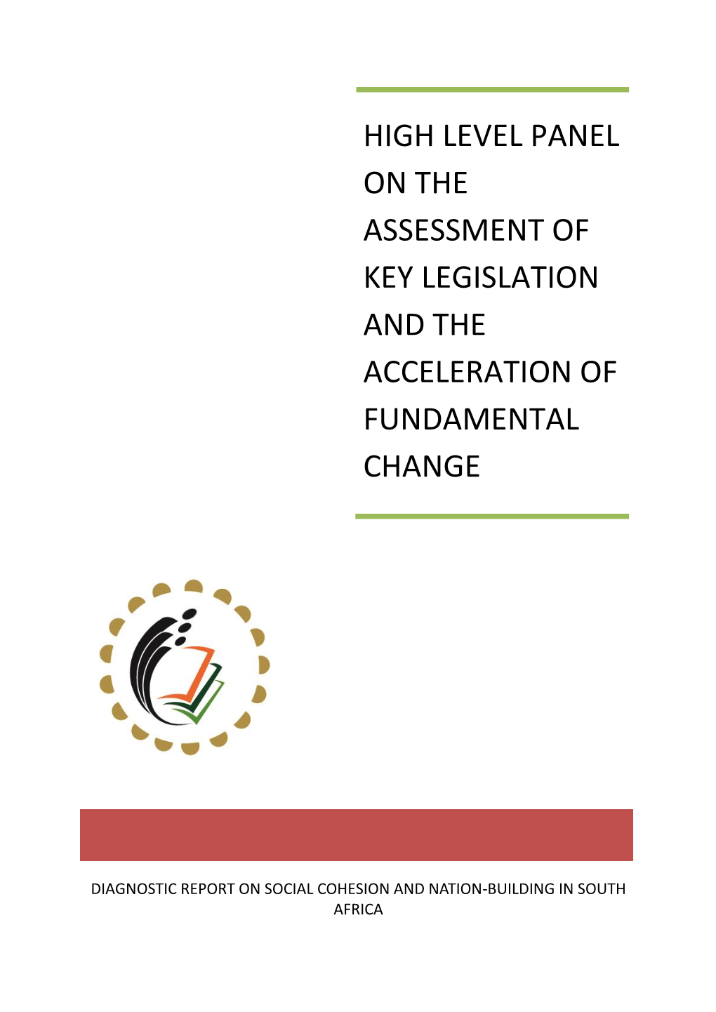 High Level Panel on the Assessment of Key Legislation and the Acceleration of Fundamental Change