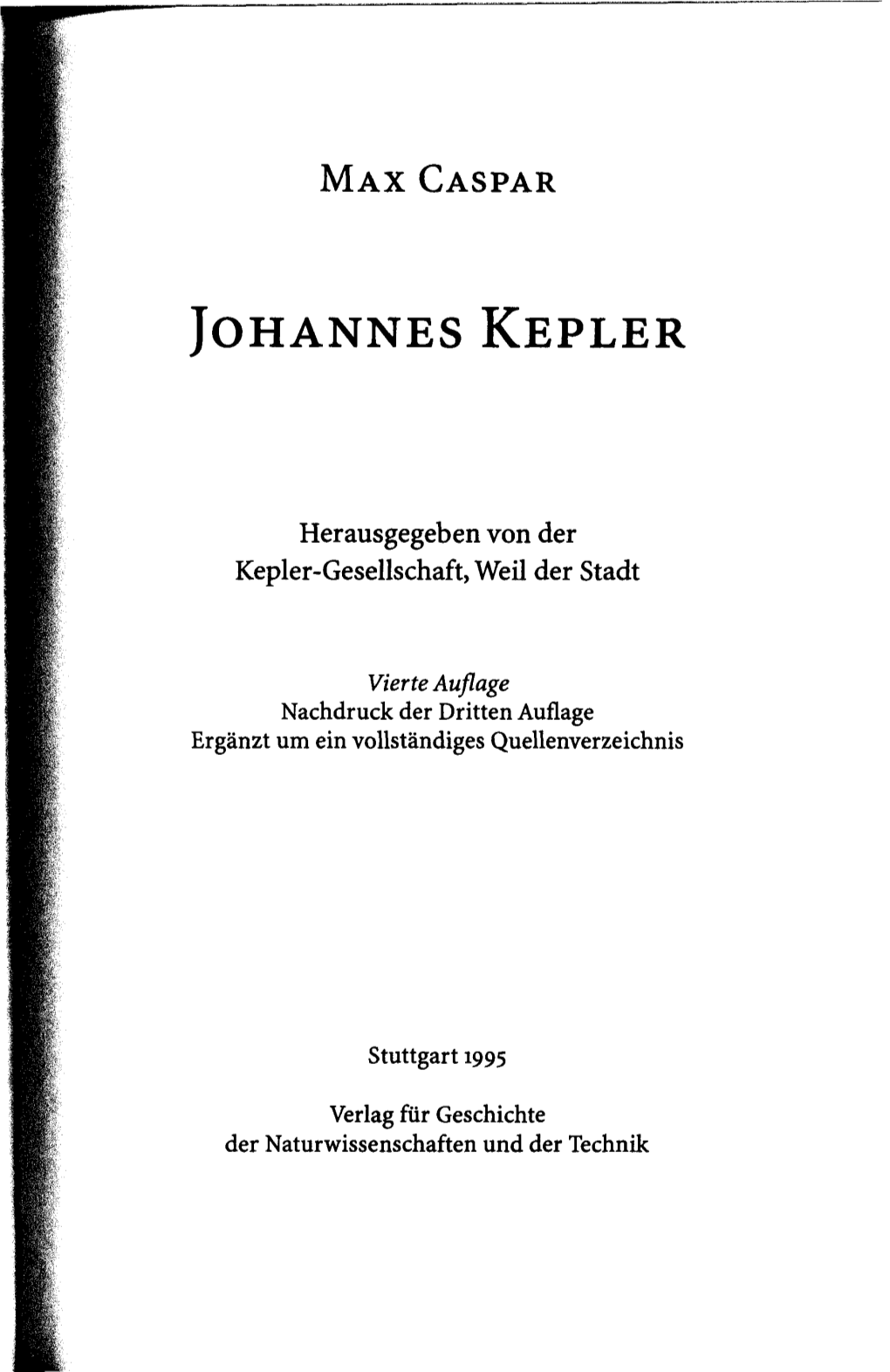 Johannes Kepler