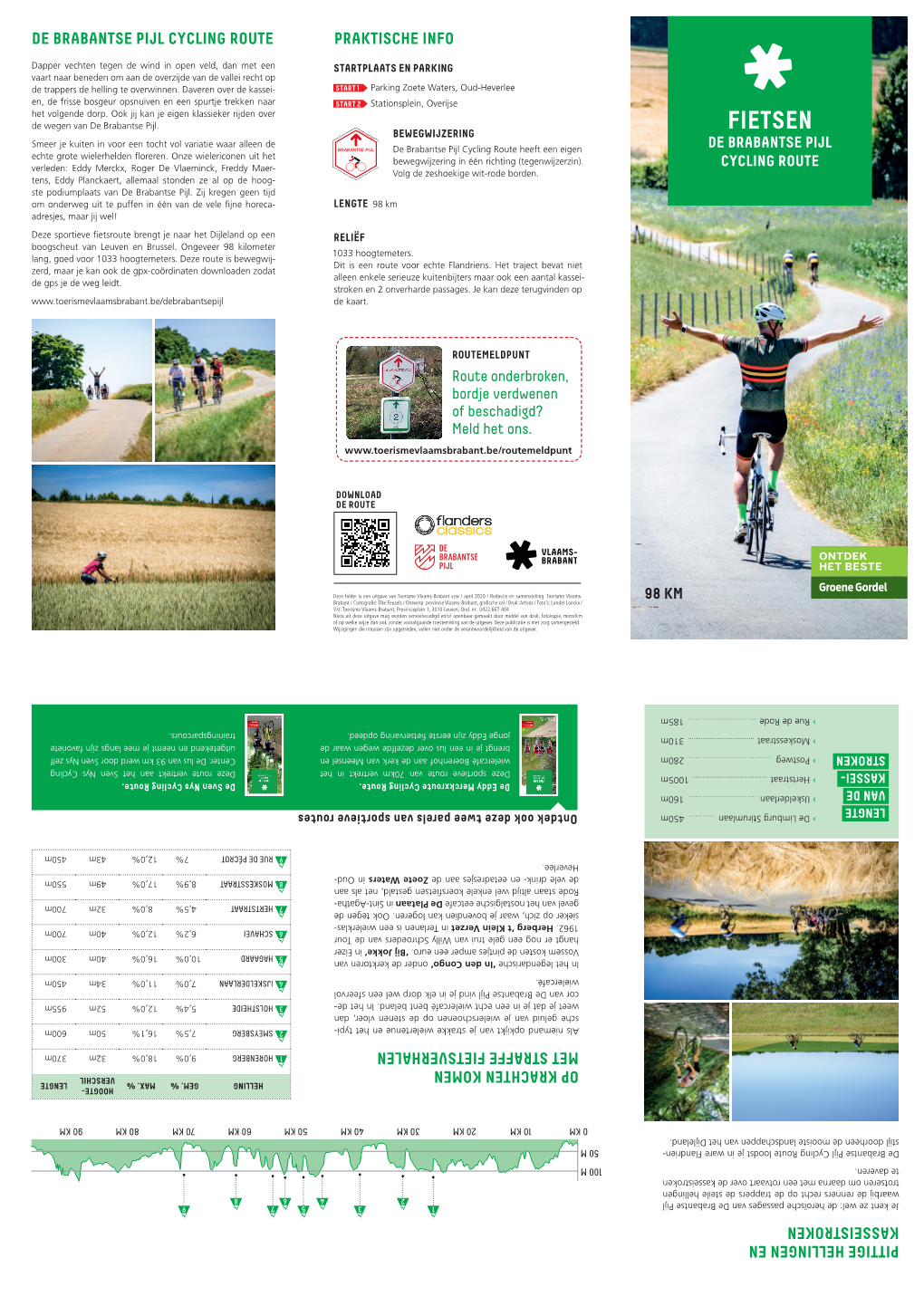 Brabantse Pijl Cycling Route Praktische Info