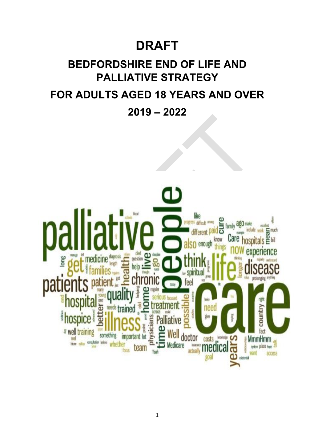 10.0B Bedfordshire End of Life and Palliative Strategy 2019