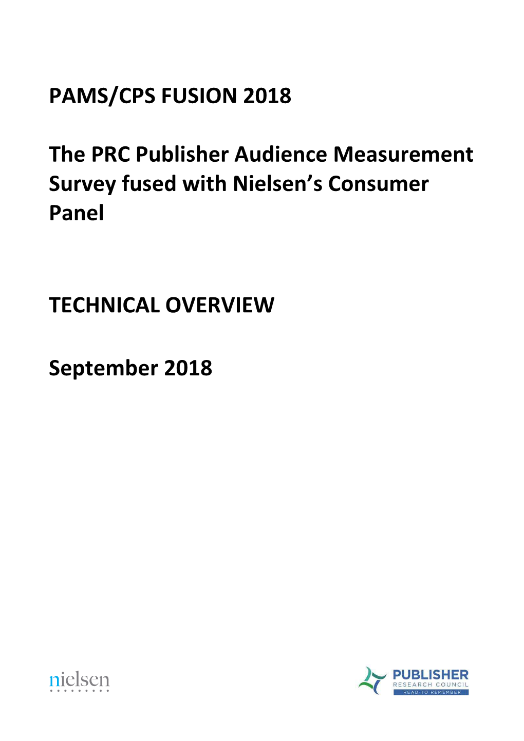 PAMS CPS Fusion 2018 Technical Summary