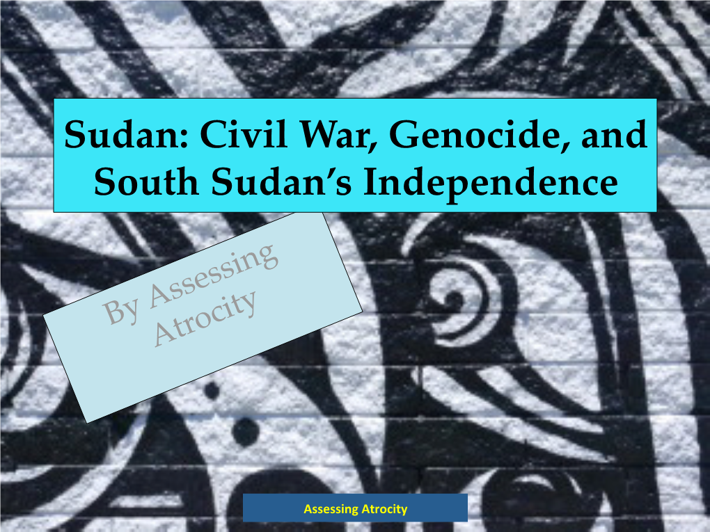 South Sudan’S Independence!