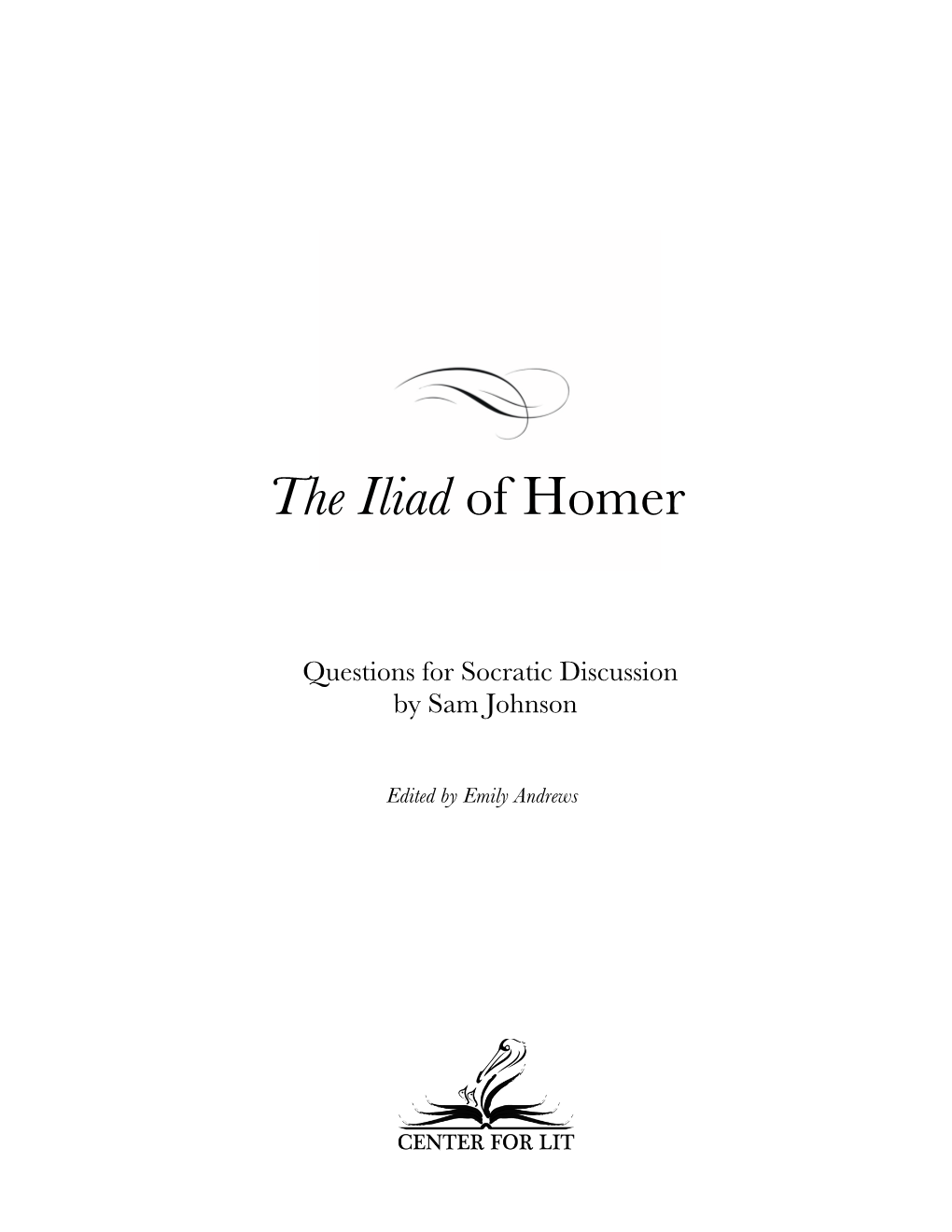 The Iliad of Homer