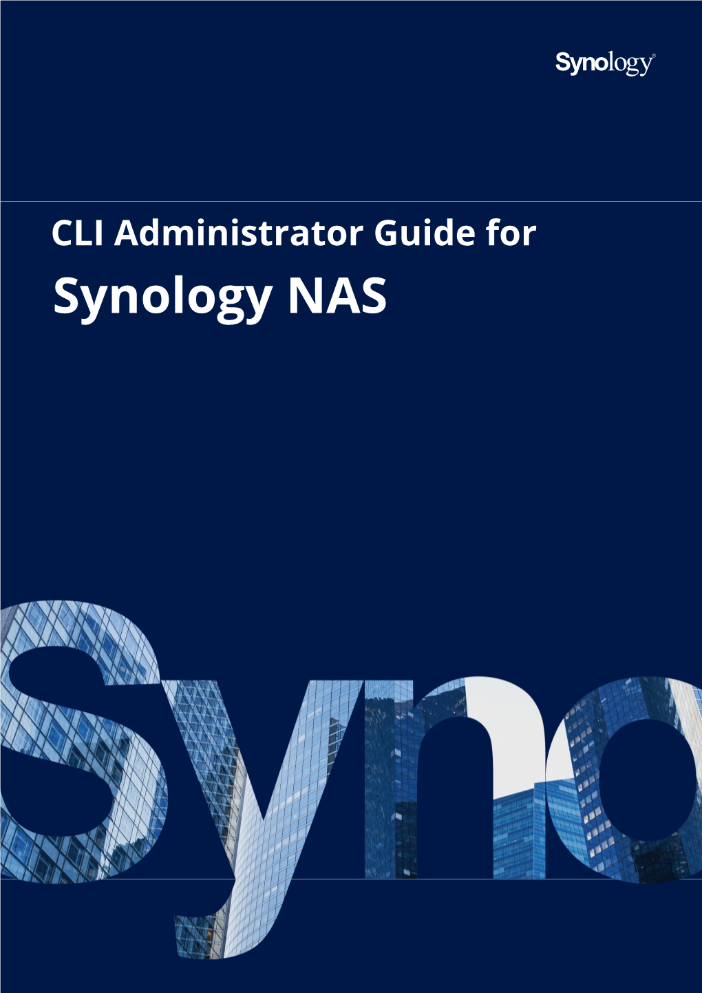 CLI Administrator Guide for Synology NAS