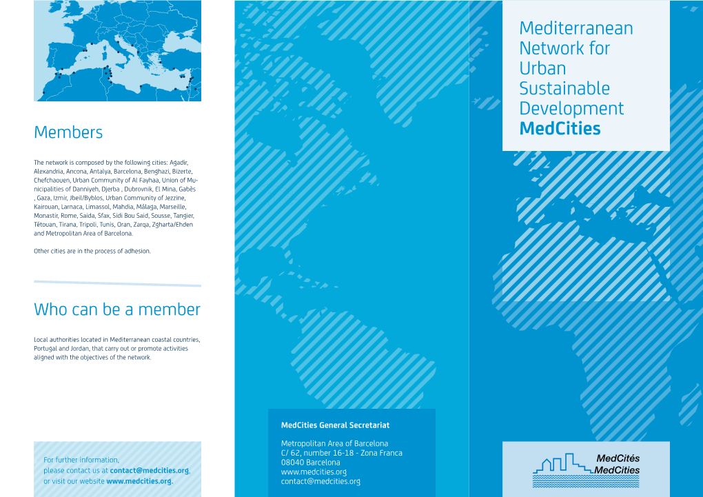 Mediterranean Network for Urban Sustainable Development Medcities