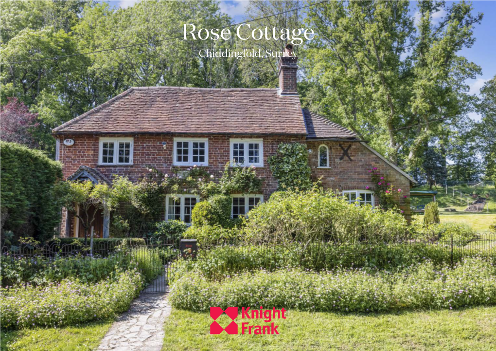 Rose Cottage Chiddingfold, Surrey