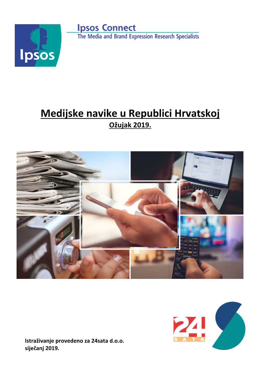 Medijske Navike U Republici Hrvatskoj Ožujak 2019