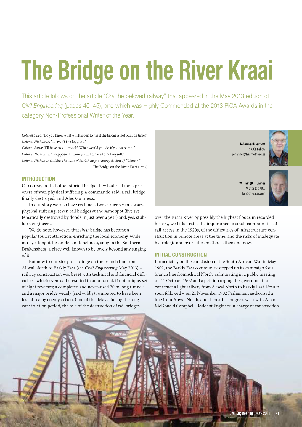 The Bridge on the River Kraai