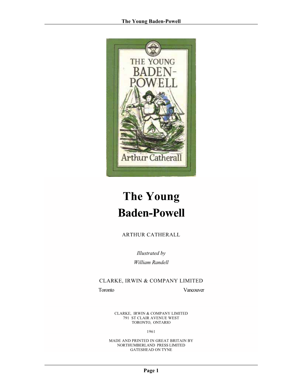 The Young Baden-Powell
