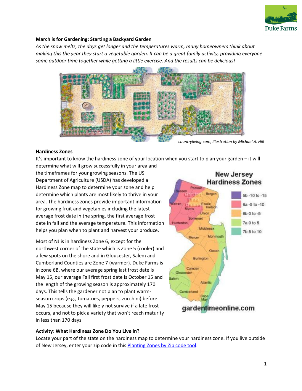 1 March Is for Gardening: Starting a Backyard Garden As the Snow