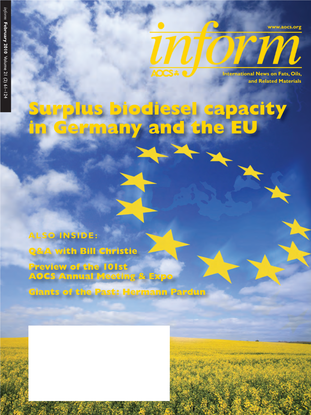 Surplus Biodiesel Capacity in Germany and the EU