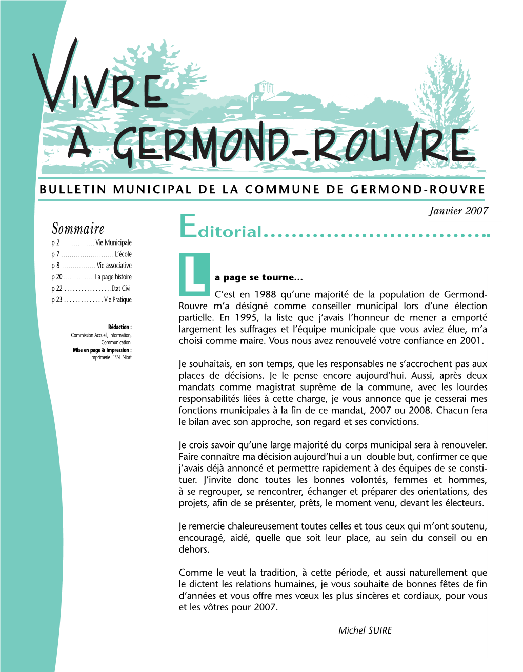 Bulletin GERMOND 12/2003