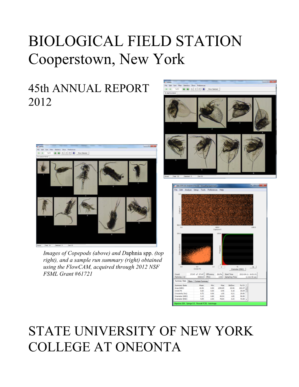 Biological Field Station Annual Report 2006-07