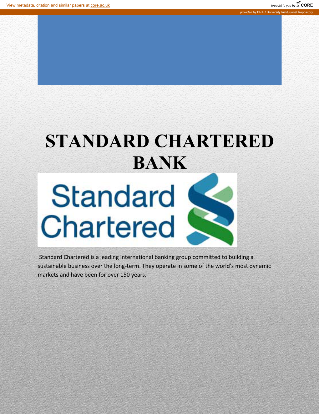 Standard Chartered Bank