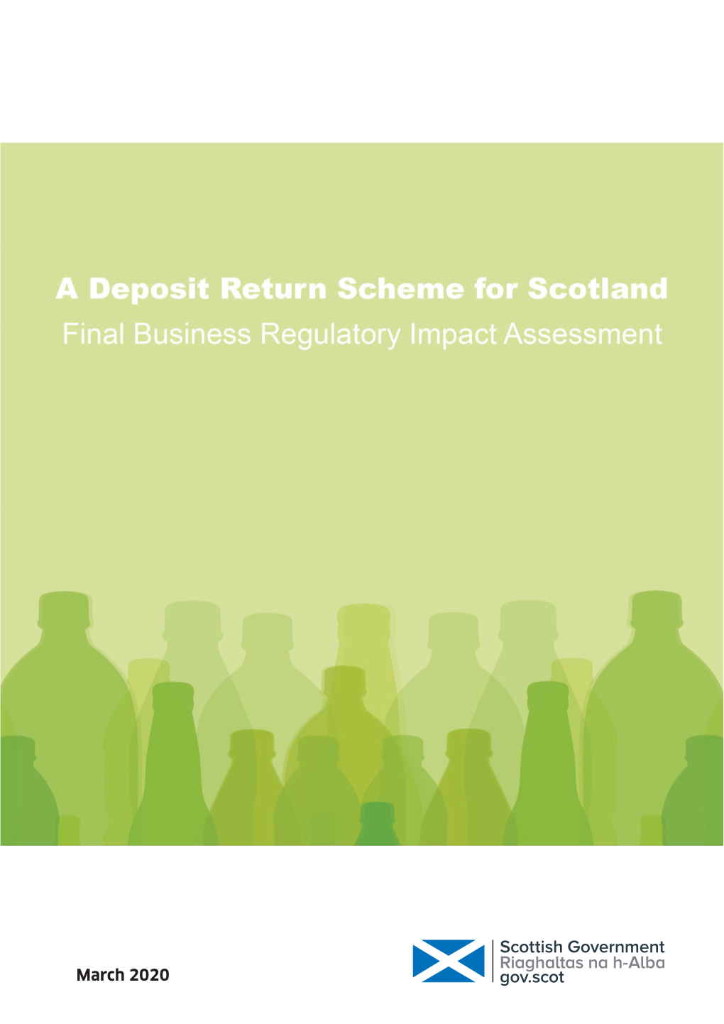 A Deposit Return Scheme for Scotland