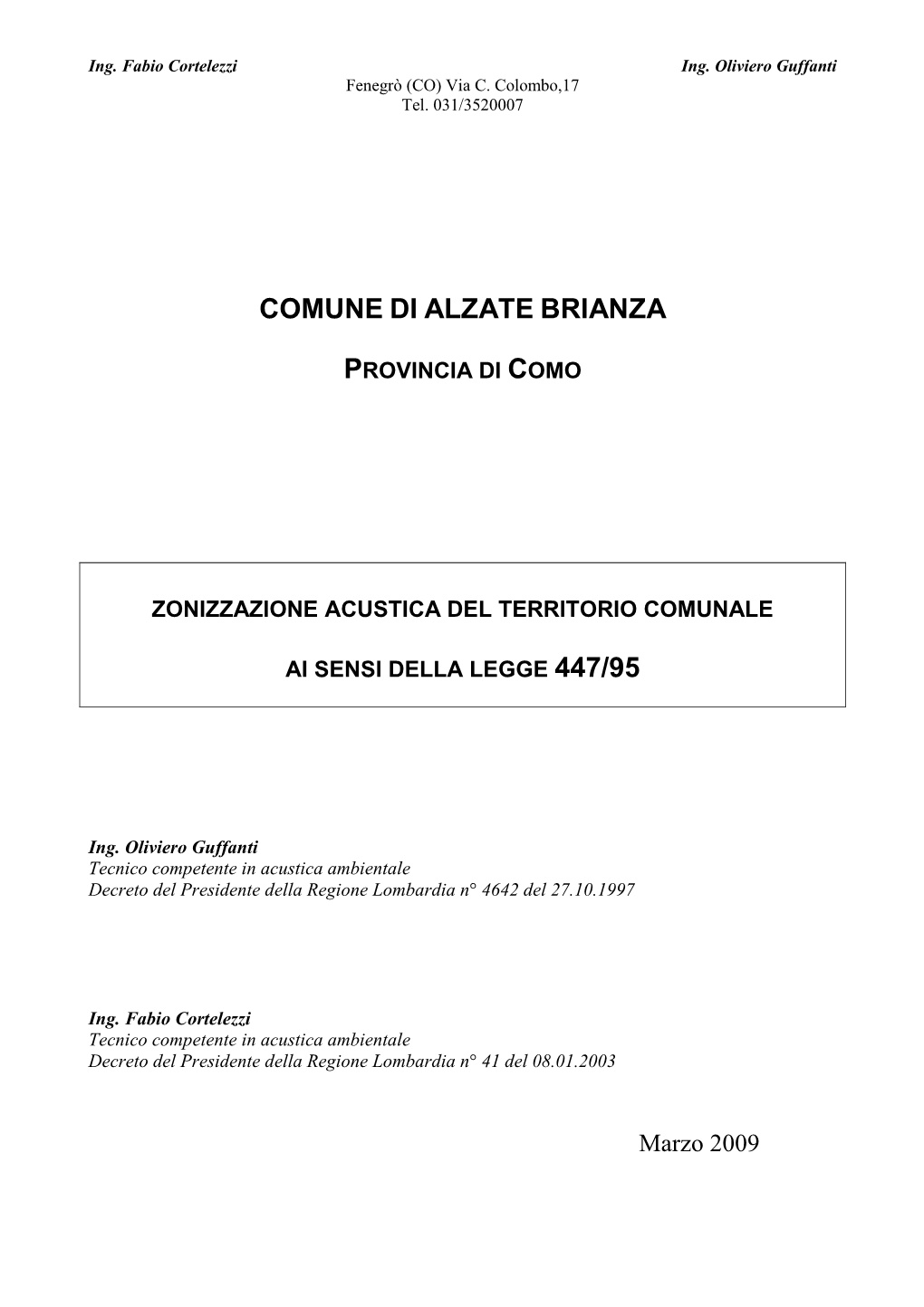 Comune Di Alzate Brianza