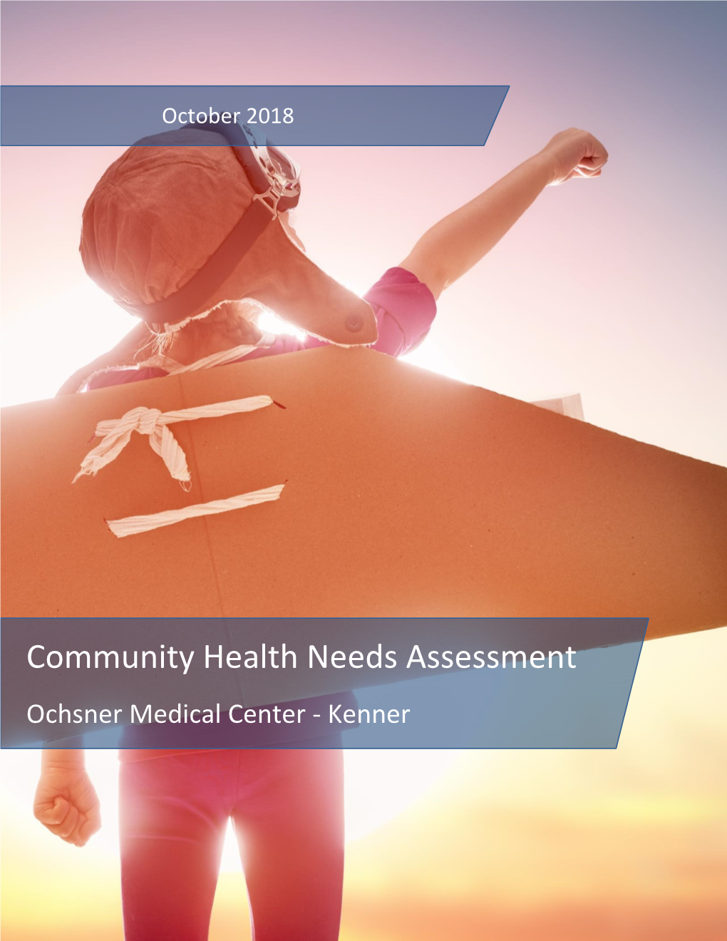 Community Health Needs Assessment Ochsner Medical Center - Kenner Table of Contents