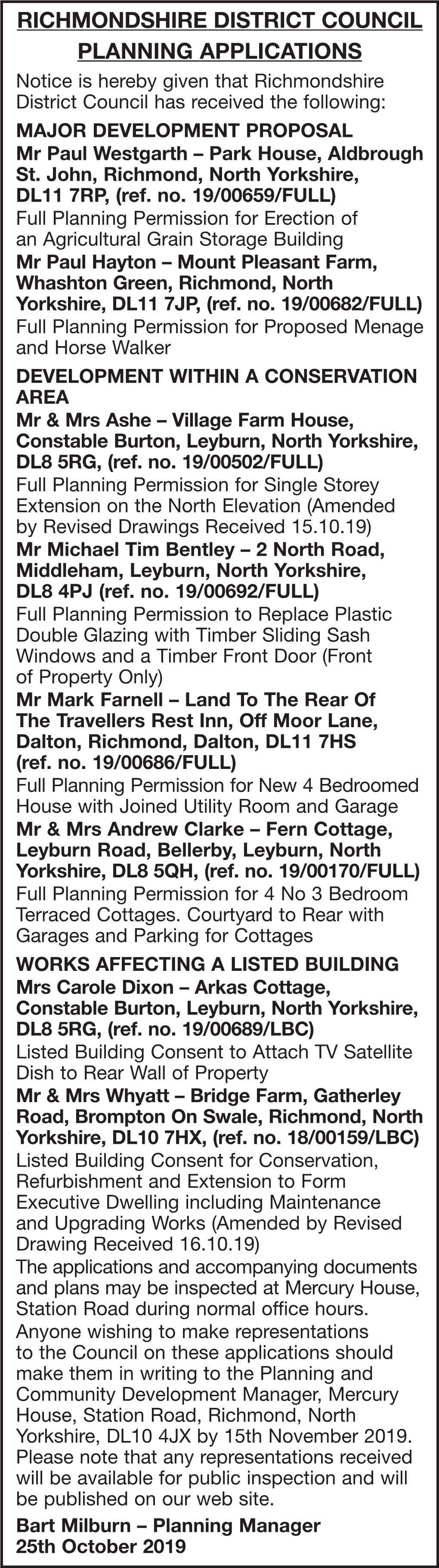 1323420 Richmondshire DC Planning X56.Indd