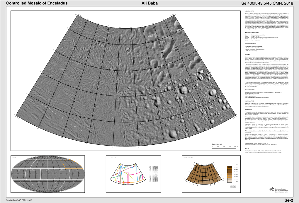 Controlled Mosaic of Enceladus Se 400K 43.5/45 CMN, 2018 Se-2