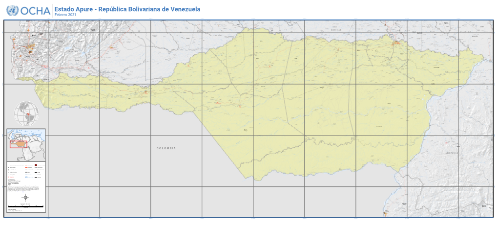 Estado Apure - República Bolivariana De Venezuela Febrero 2021