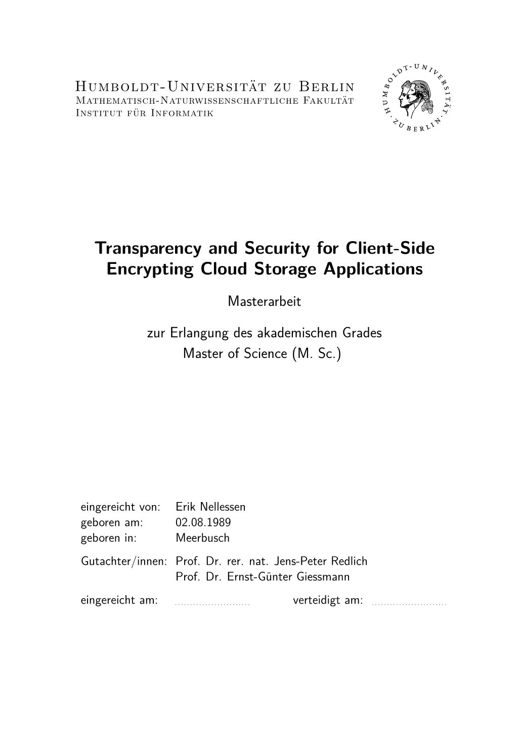 Transparency and Security for Client-Side Encrypting Cloud Storage Applications