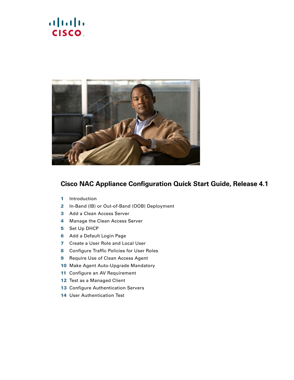 Cisco NAC Appliance Configuration Quick Start Guide, Release 4.1