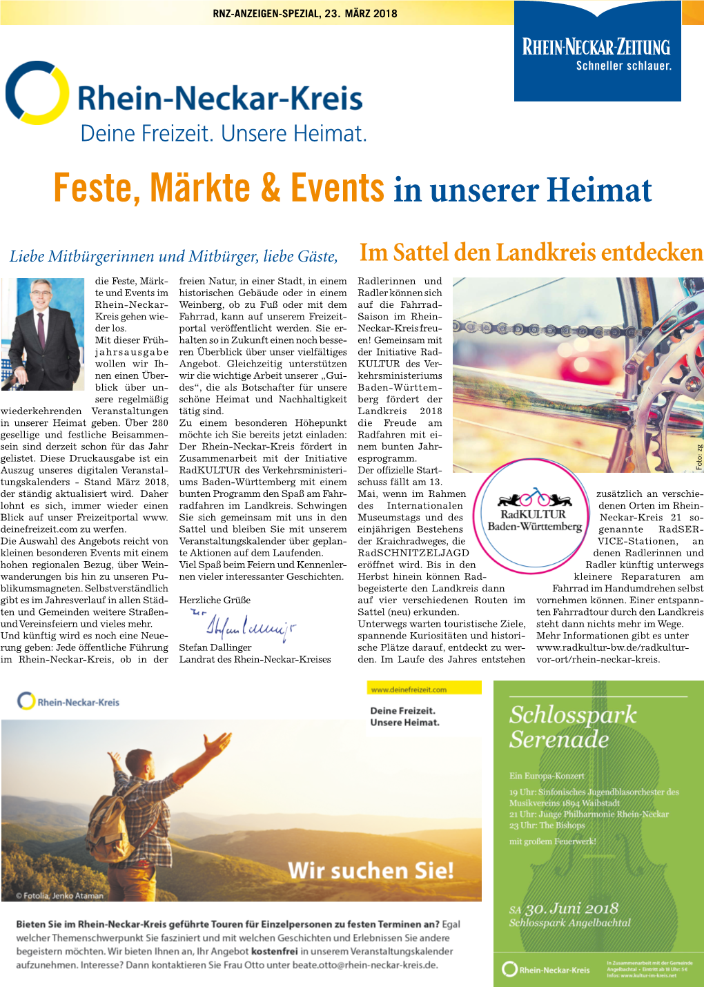 Feste, Märkte & Events in Unserer Heimat