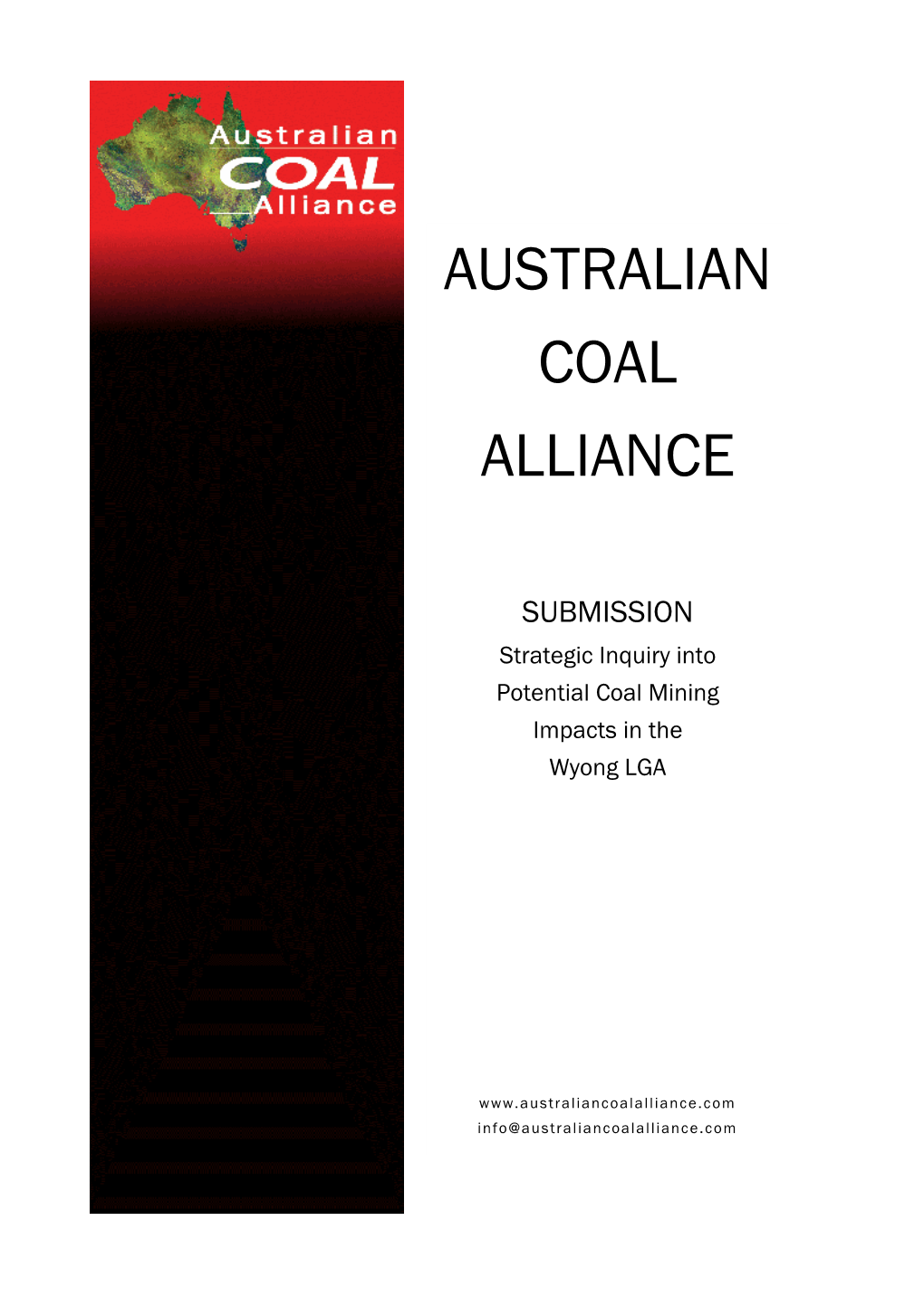 Australian Coal Alliance Submission