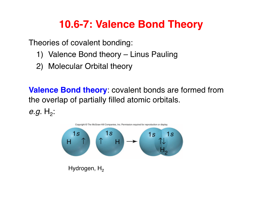 Hybrid Orbitals!