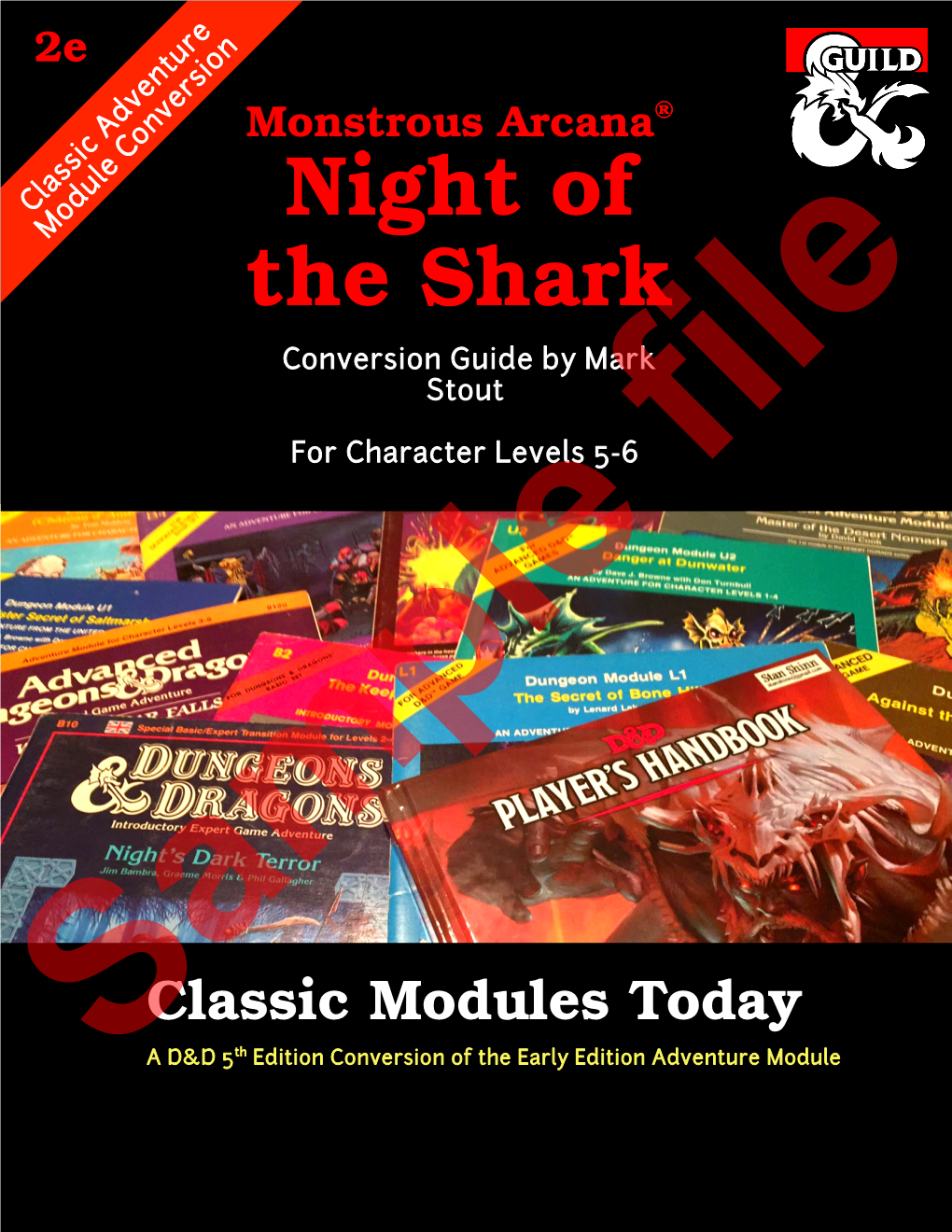 Monstrous Arcana® Night of the Shark Conversion Guide