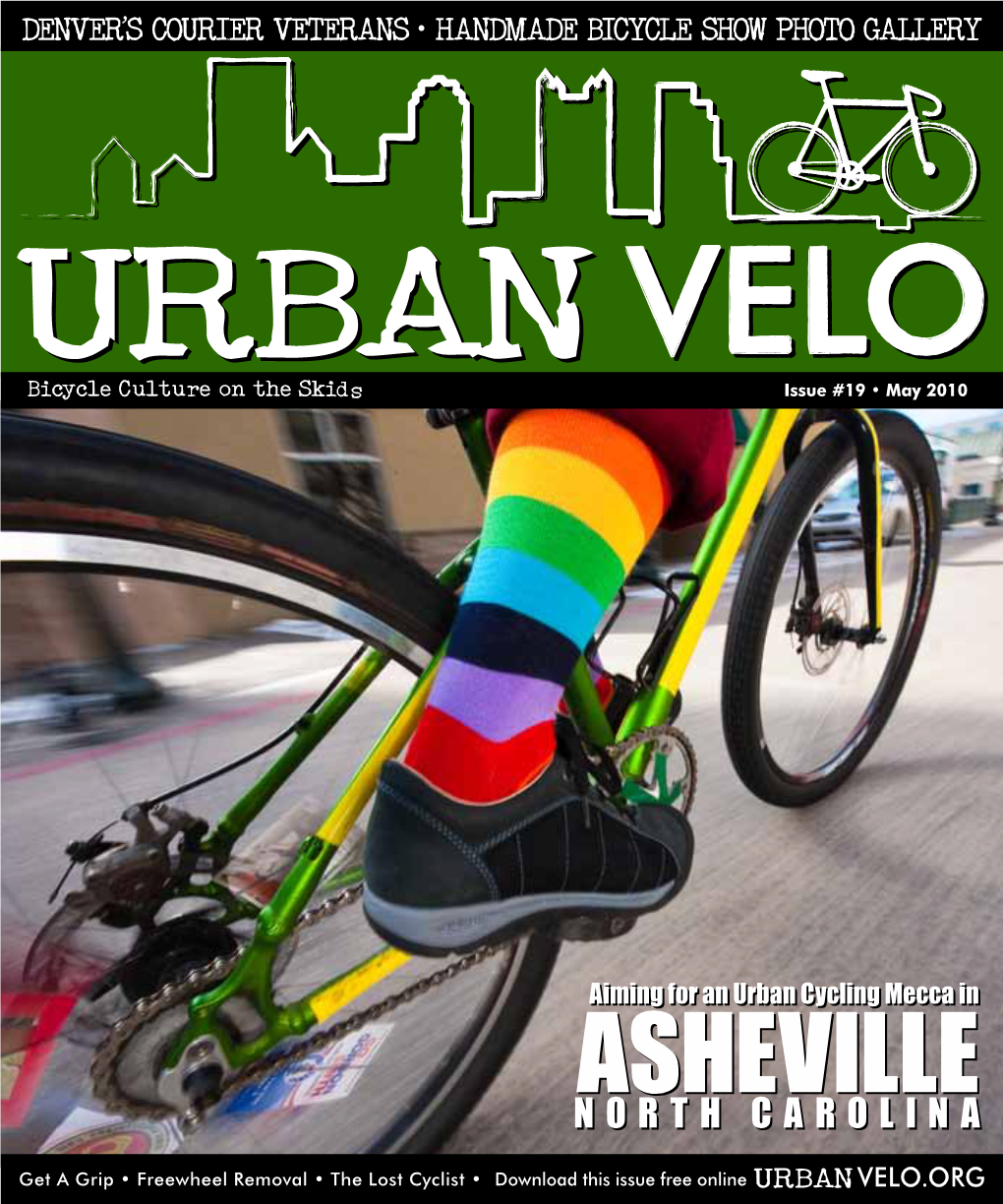 Download This Issue Free Online URBAN VELO.ORG AVAILABLE NOW