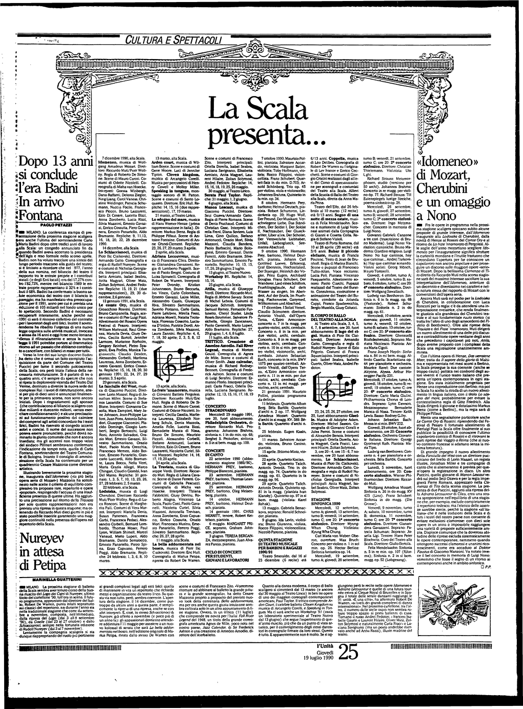 La Scala Presenta
