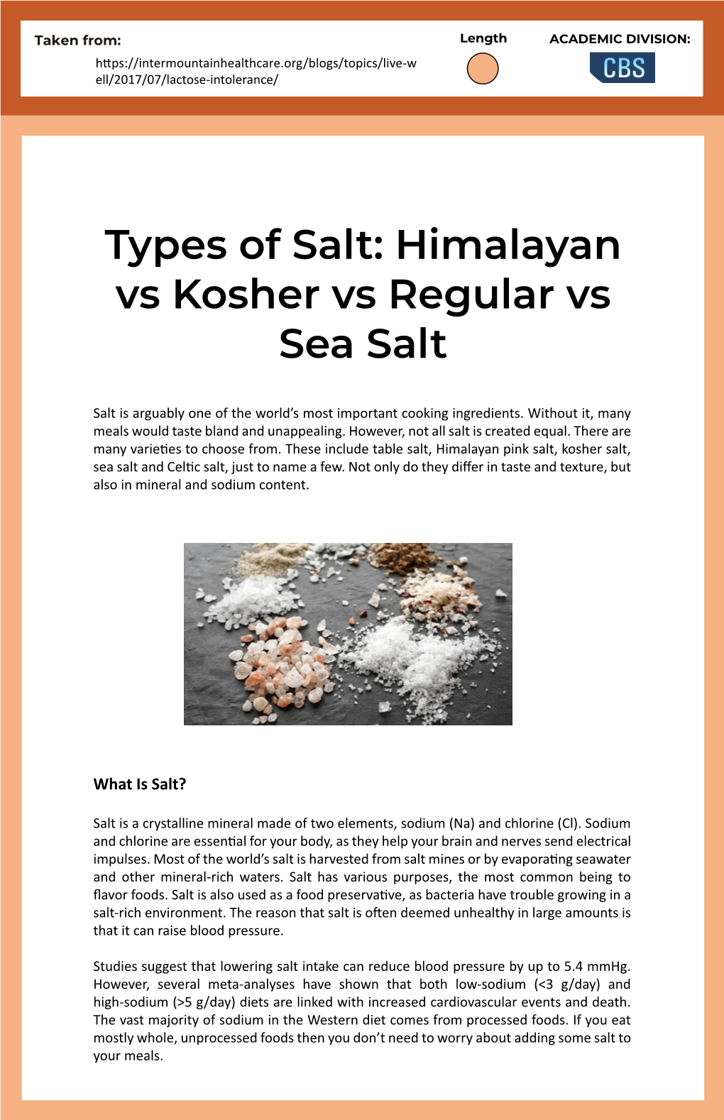 Types of Salt: Himalayan Vs Kosher Vs Regular Vs Sea Salt