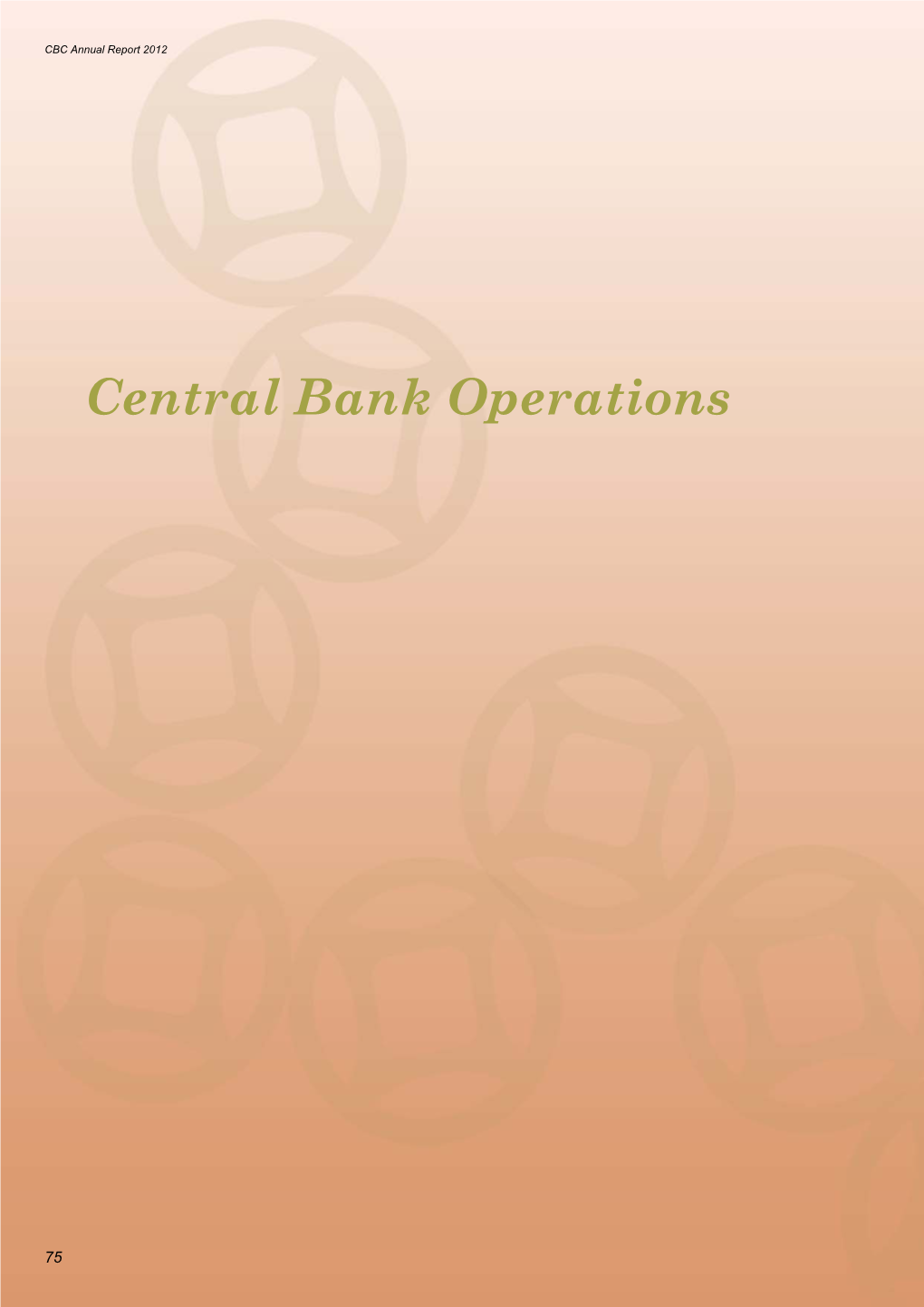 Central Bank Operations