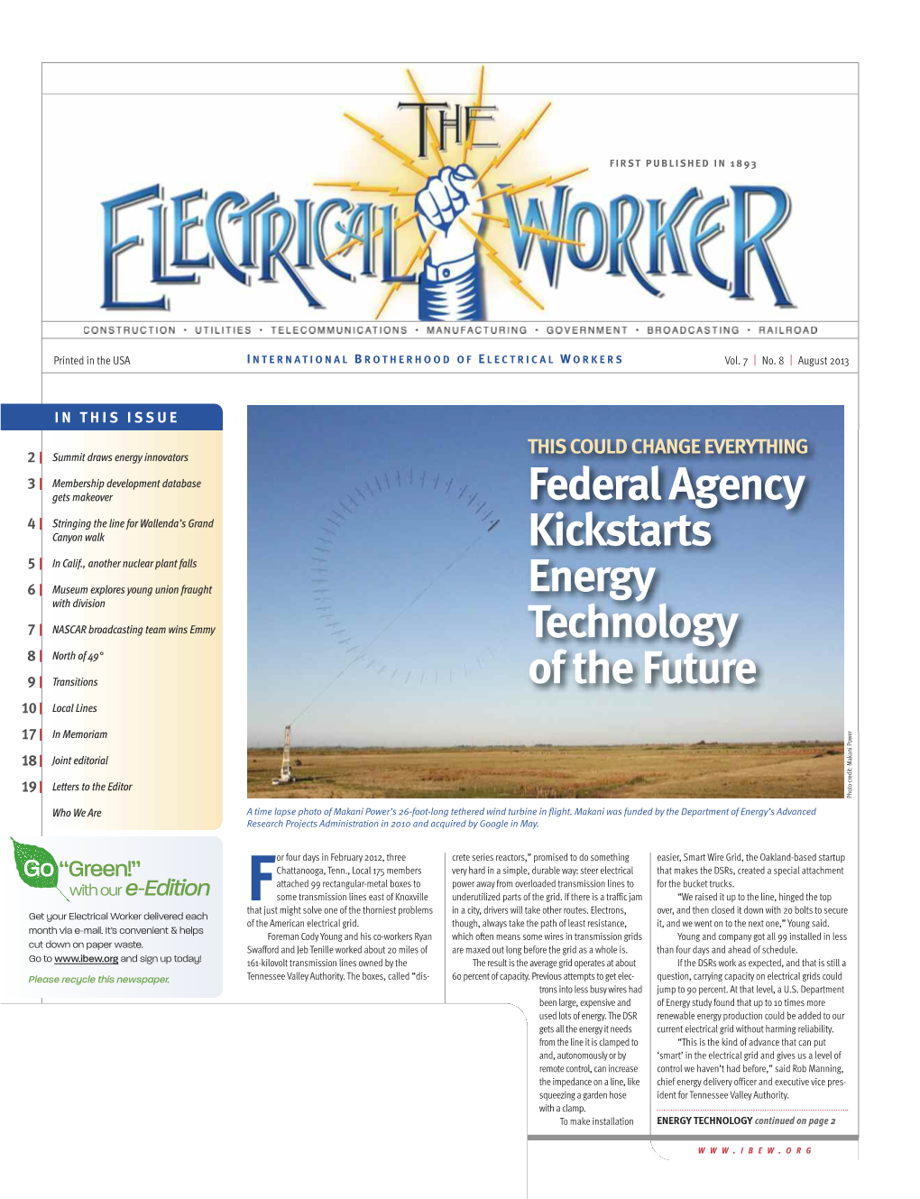 Federal Agency Kickstarts Energy Technology of the Future