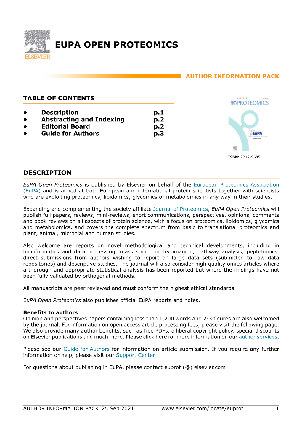 Eupa Open Proteomics