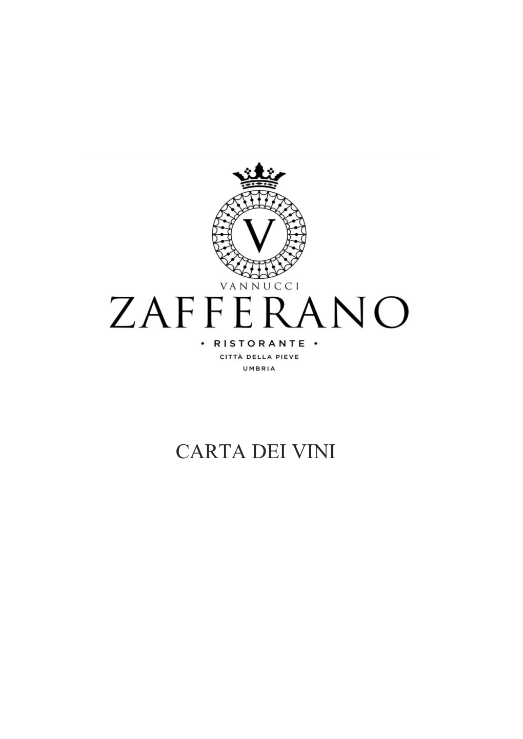 Carta Dei Vini