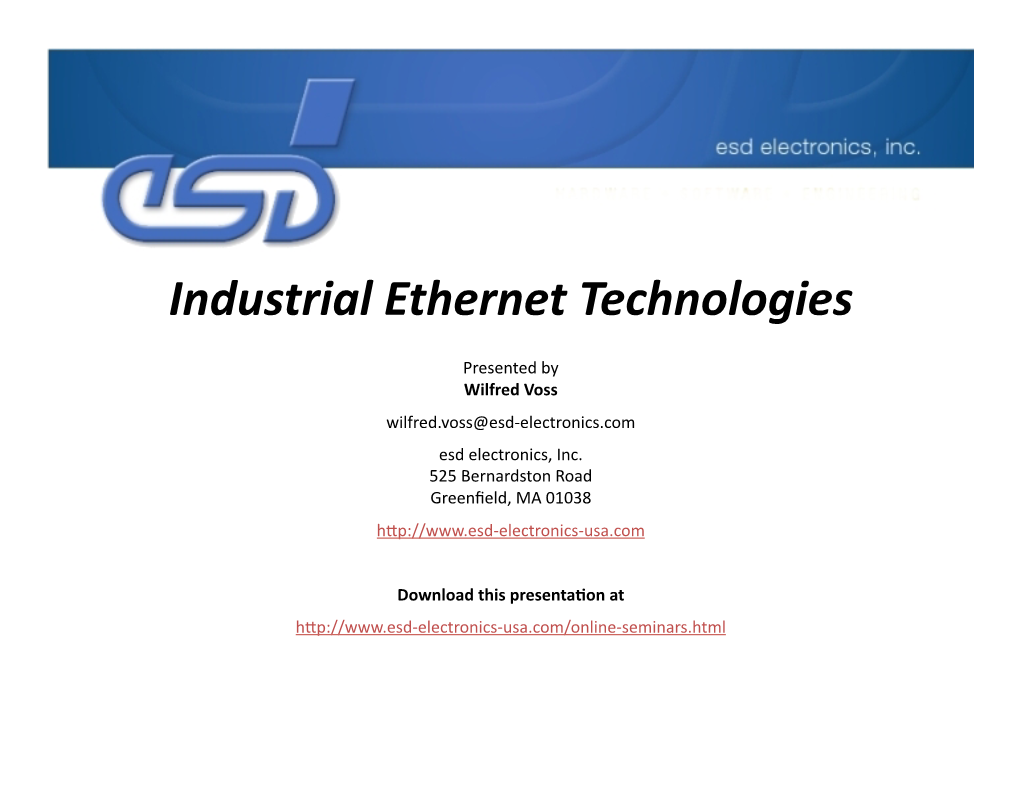 Ethernet Technologies.Pptx