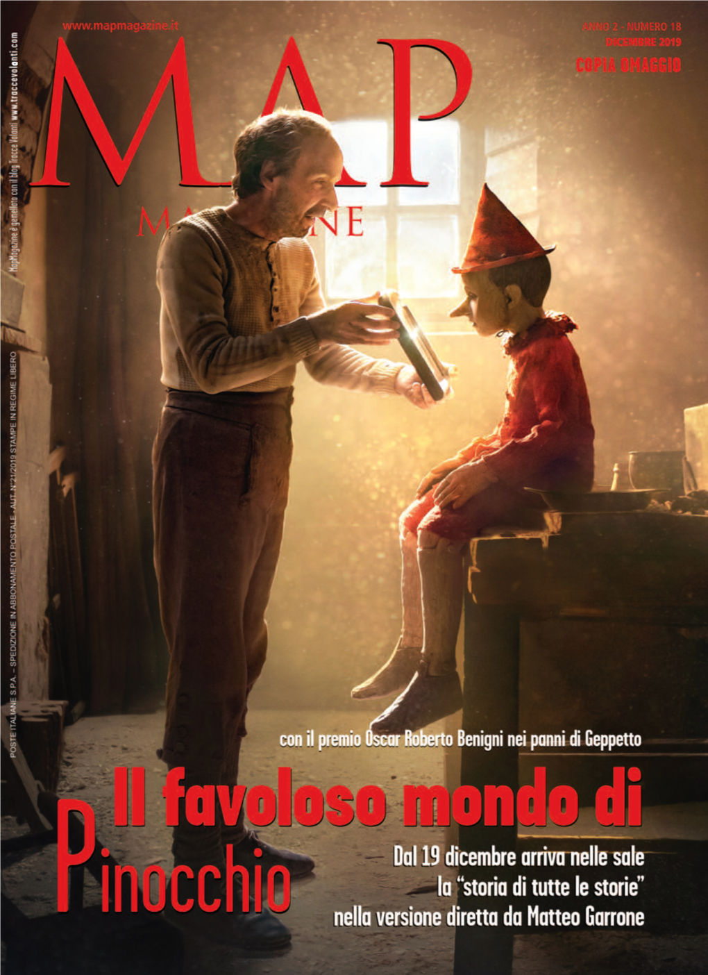 Torna Al Cinema Pinocchio, Dal 19 Dicembre, in Un Nuovo Adattamento Firmato Da Matteo