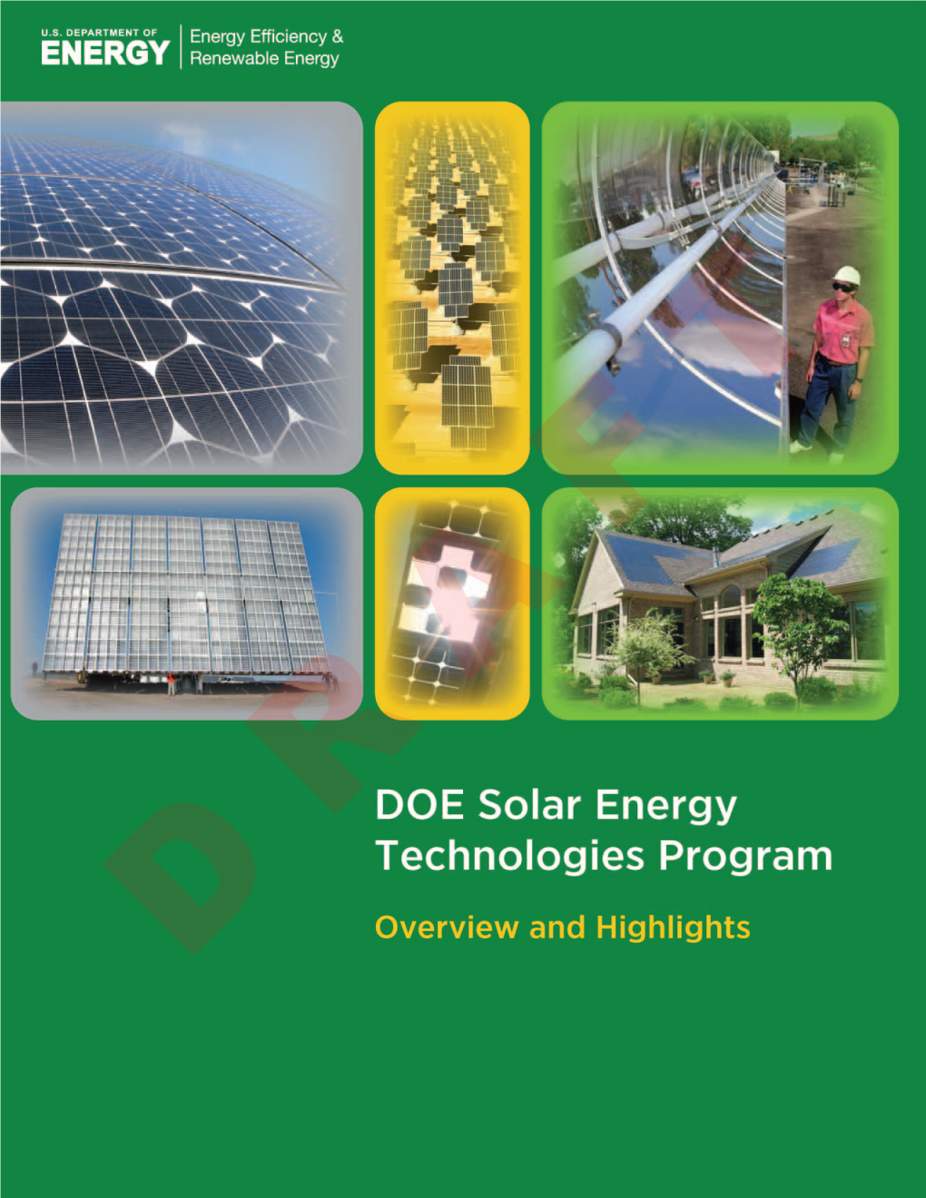DOE Solar Energy Technologies Program Overview and Highlights