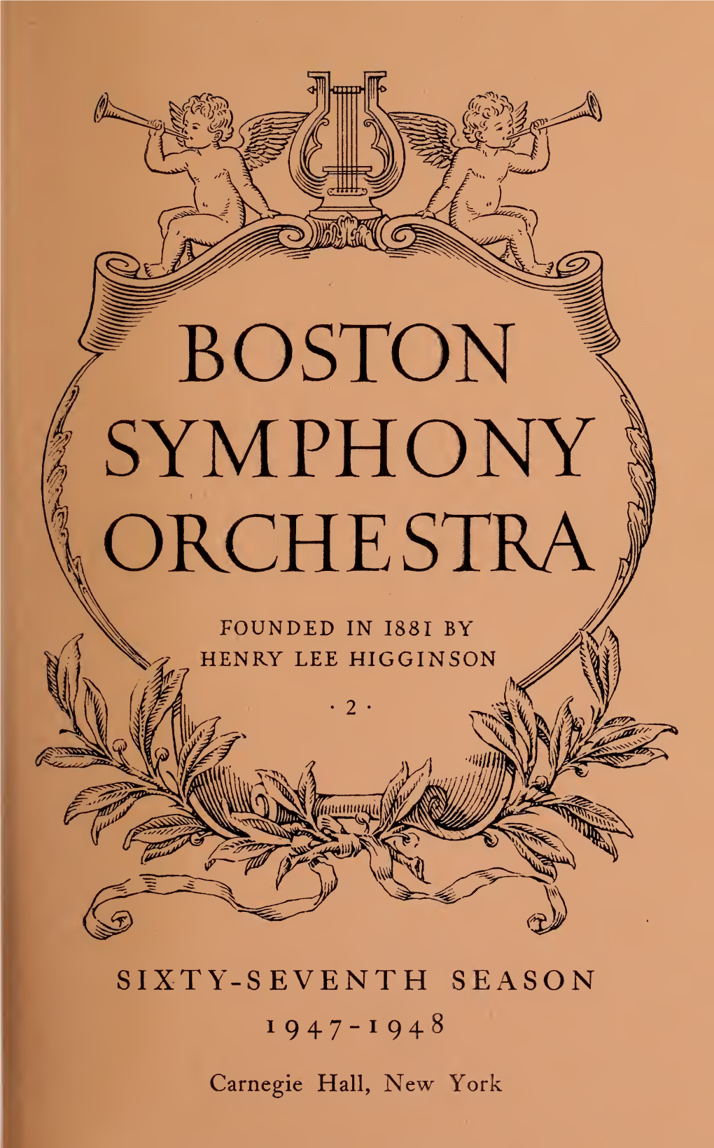 Boston Symphony Orchestra Concert Programs, Season 67, 1947