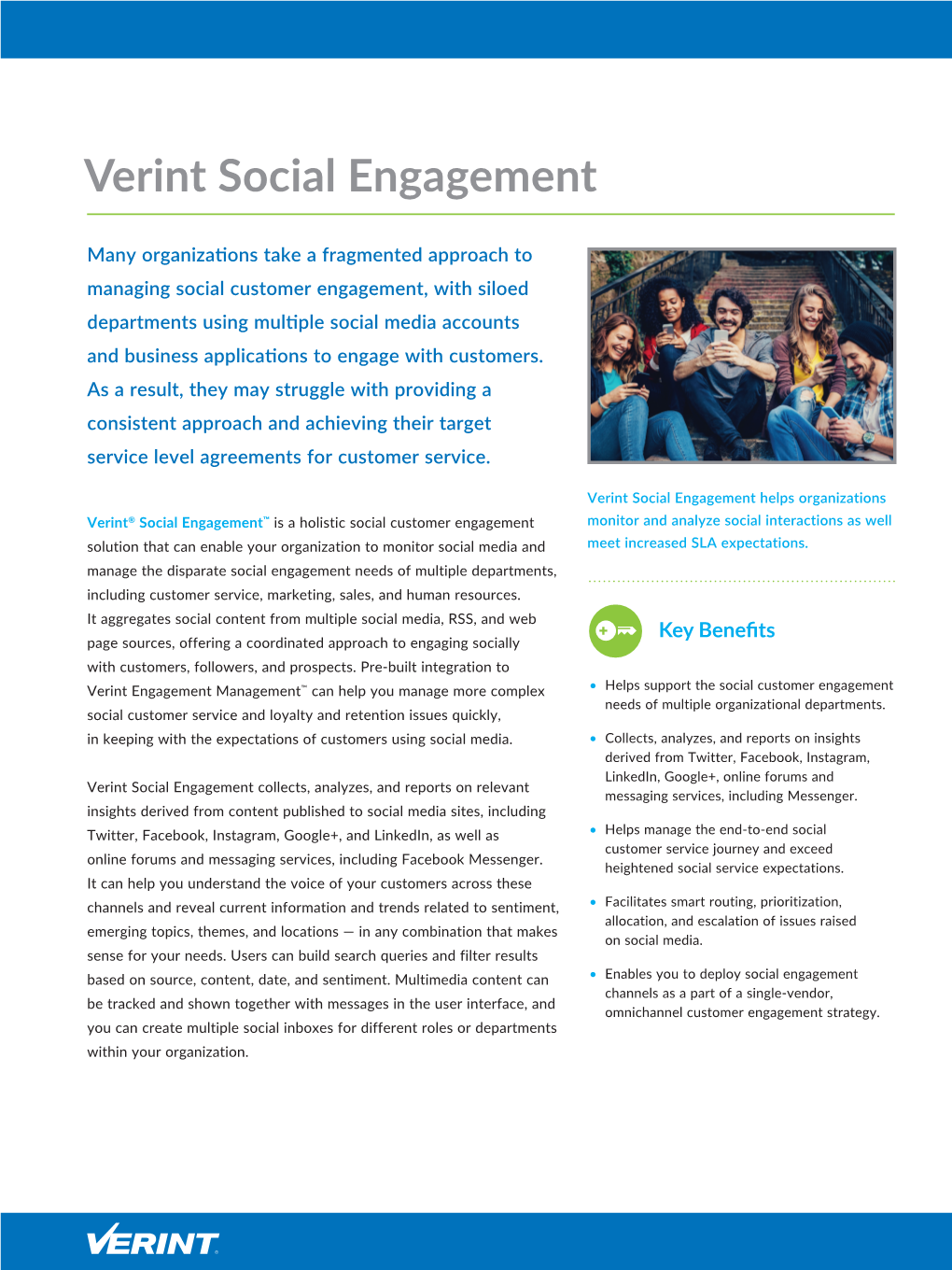 Verint Social Engagement