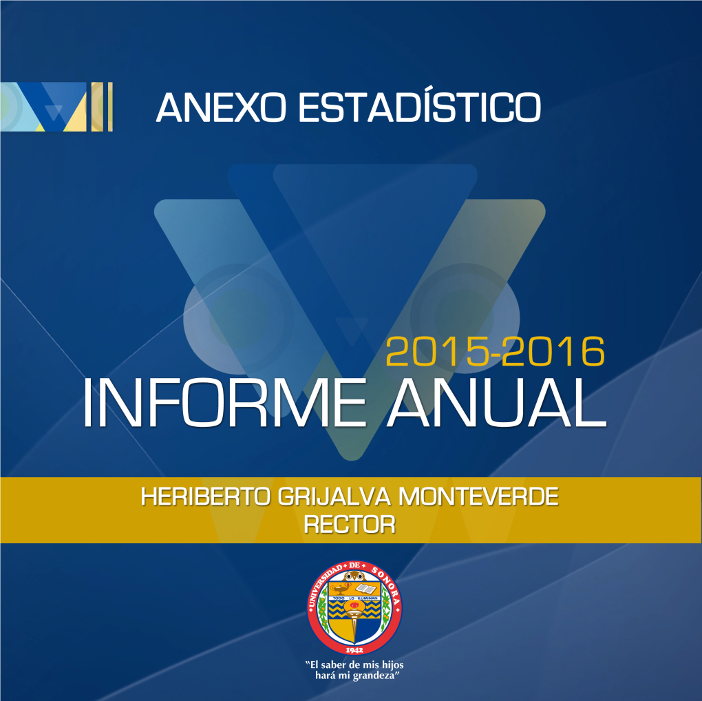 Anexo Estadístico Informe Anual