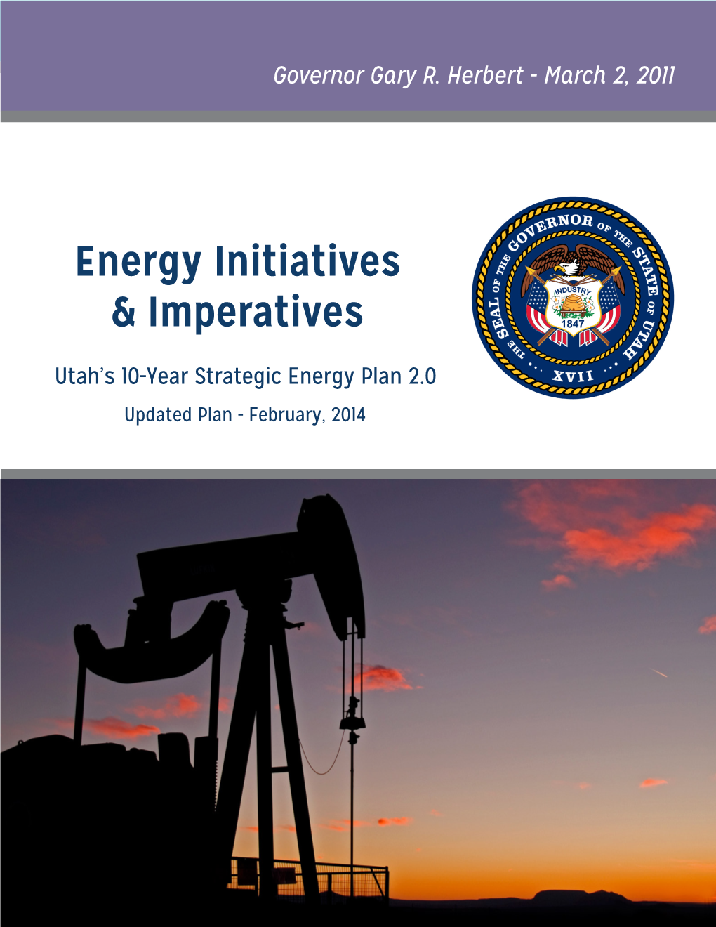 Utah's 10-Year Strategic Energy Plan