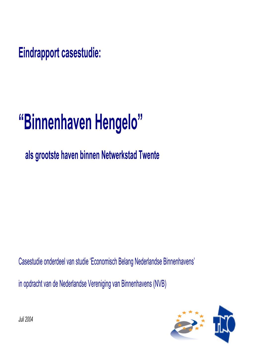 “Binnenhaven Hengelo”