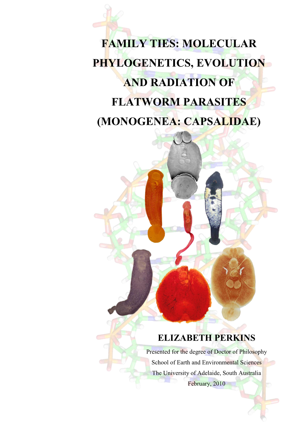 Molecular Phylogenetics, Evolution and Radiation of Flatworm Parasites (Monogenea: Capsalidae)