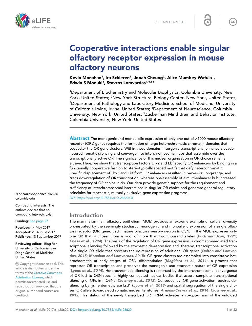 Cooperative Interactions Enable Singular