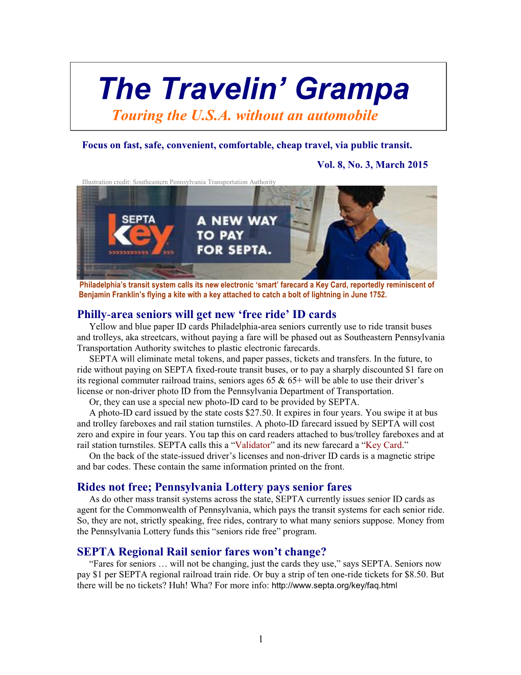 The Travelin' Grampa