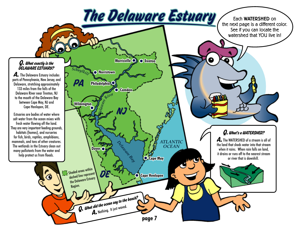 The Delaware Estuary the Next Page Is a Different Color